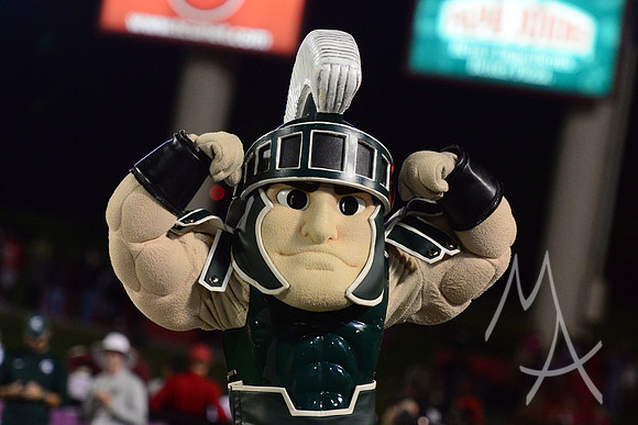 NCAA FOOTBALL: OCT 01 Michigan State at Indiana