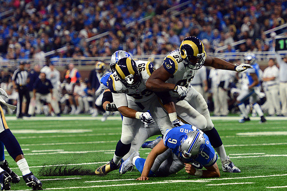 NFL: OCT 16 Rams at Lions