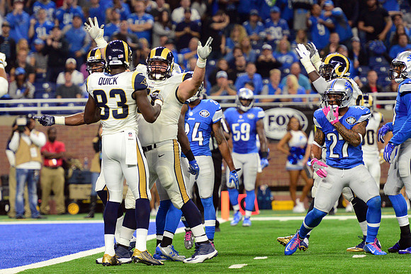NFL: OCT 16 Rams at Lions