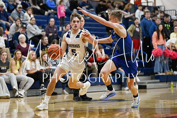 HIGH SCHOOL BASKETBALL: FEB 21 North Vermillion at Fountain Central