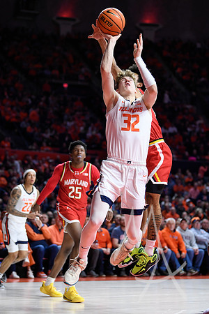 COLLEGE BASKETBALL: JAN 23 Maryland at Illinois