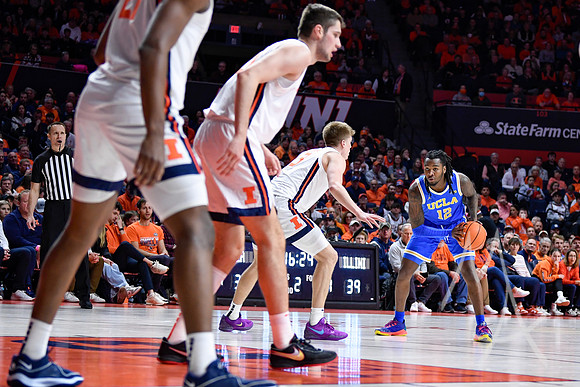 COLLEGE BASKETBALL: FEB 11 UCLA at Illinois