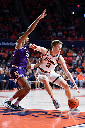 COLLEGE BASKETBALL: JAN 26 Northwestern at Illinois