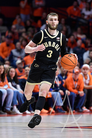 COLLEGE BASKETBALL: MAR 07 Purdue at Illinois