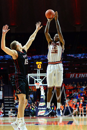 NCAA BASKETBALL: DEC 06 IUPUI at Illinois