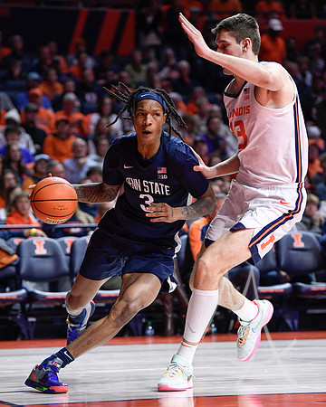 COLLEGE BASKETBALL: JAN 08 Penn State at Illinois