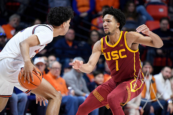 COLLEGE BASKETBALL: JAN 11 USC at Illinois