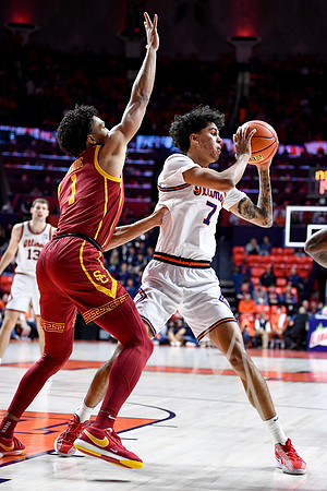 COLLEGE BASKETBALL: JAN 11 USC at Illinois