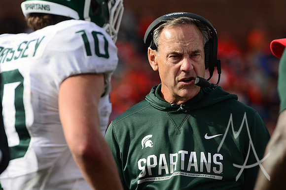 NCAA FOOTBALL: NOV 05 Michigan State at Illinois
