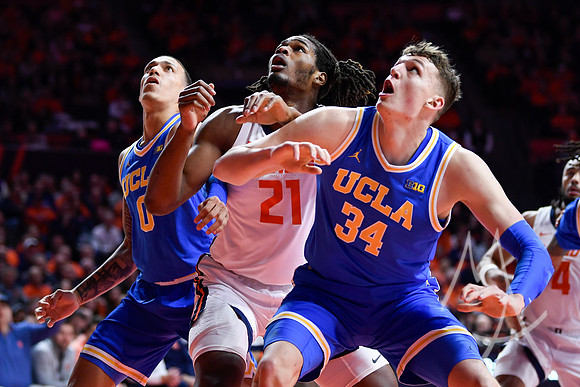 COLLEGE BASKETBALL: FEB 11 UCLA at Illinois