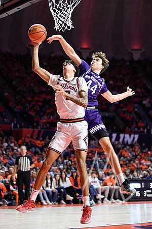 COLLEGE BASKETBALL: JAN 26 Northwestern at Illinois