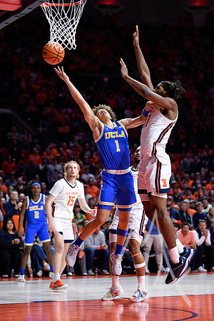 COLLEGE BASKETBALL: FEB 11 UCLA at Illinois