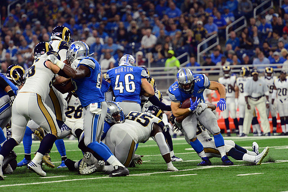 NFL: OCT 16 Rams at Lions