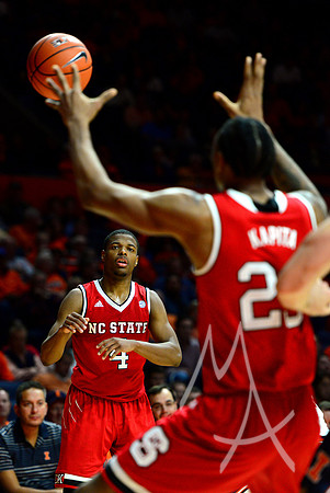 NCAA BASKETBALL: NOV 29 NC State at Illinois