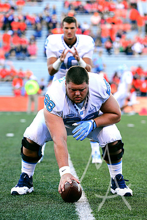 NCAA FOOTBALL: SEP 10 North Carolina at Illinois