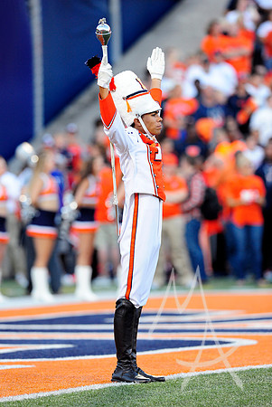 NCAA FOOTBALL: SEP 10 North Carolina at Illinois