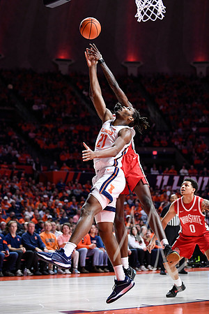 COLLEGE BASKETBALL: FEB 02 Ohio State at Illinois