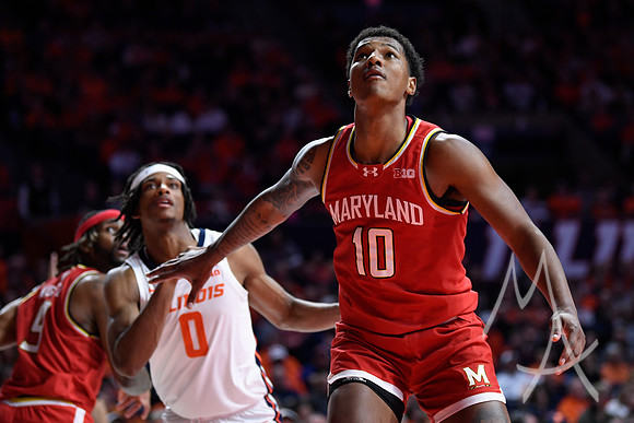 COLLEGE BASKETBALL: JAN 23 Maryland at Illinois