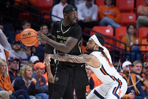 COLLEGE BASKETBALL: NOV 13 Oakland at Illinois