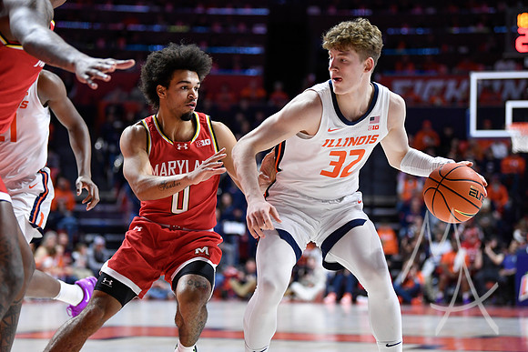 COLLEGE BASKETBALL: JAN 23 Maryland at Illinois