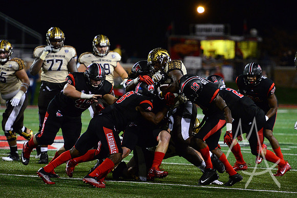 NCAA FOOTBALL: NOV 01 Western Michigan at Ball State