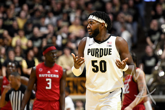 COLLEGE BASKETBALL: FEB 20 Rutgers at Purdue