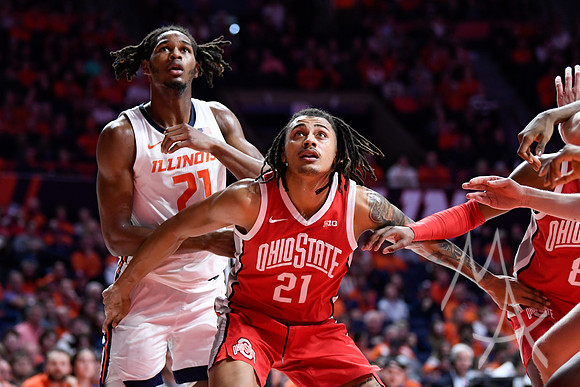 COLLEGE BASKETBALL: FEB 02 Ohio State at Illinois