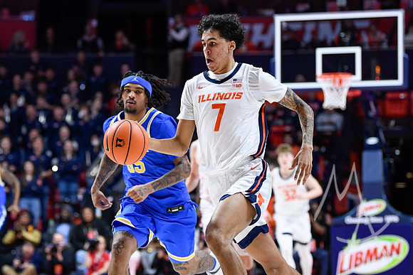 COLLEGE BASKETBALL: FEB 11 UCLA at Illinois
