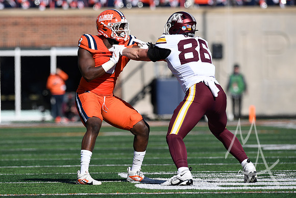 COLLEGE FOOTBALL: NOV 02 Minnesota at Illinois
