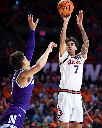 COLLEGE BASKETBALL: JAN 26 Northwestern at Illinois
