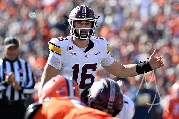 COLLEGE FOOTBALL: NOV 02 Minnesota at Illinois