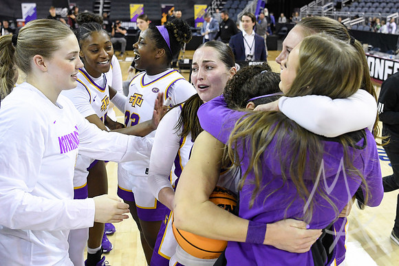 COLLEGE BASKETBALL: MAR 08 WomenÕs Ohio Valley Championship Tennessee Tech vs Lindenwood