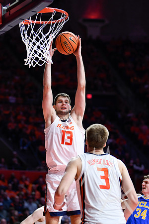 COLLEGE BASKETBALL: FEB 11 UCLA at Illinois