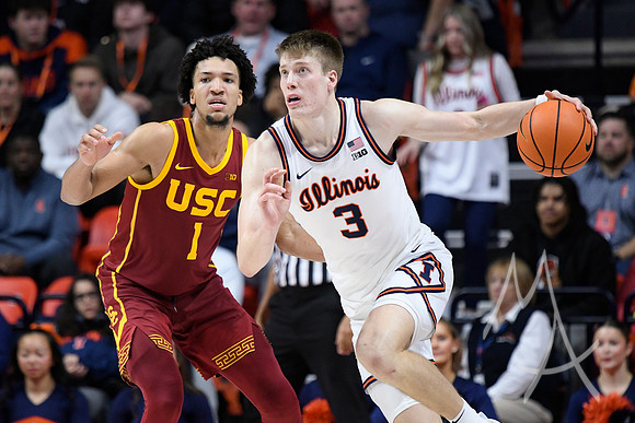 COLLEGE BASKETBALL: JAN 11 USC at Illinois