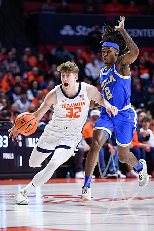 COLLEGE BASKETBALL: FEB 11 UCLA at Illinois