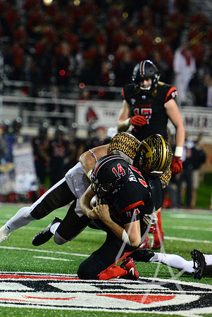 NCAA FOOTBALL: NOV 01 Western Michigan at Ball State