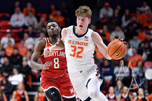 COLLEGE BASKETBALL: JAN 23 Maryland at Illinois