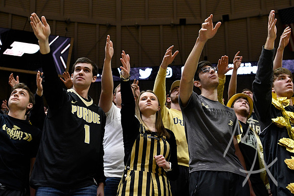 COLLEGE BASKETBALL: FEB 20 Rutgers at Purdue