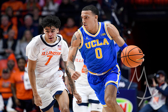 COLLEGE BASKETBALL: FEB 11 UCLA at Illinois