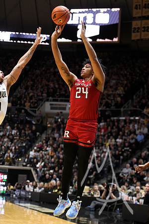 COLLEGE BASKETBALL: FEB 20 Rutgers at Purdue