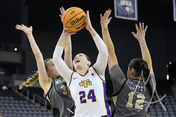 COLLEGE BASKETBALL: MAR 08 WomenÕs Ohio Valley Championship Tennessee Tech vs Lindenwood