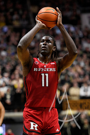COLLEGE BASKETBALL: FEB 20 Rutgers at Purdue