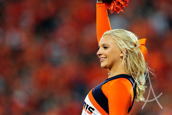 NCAA FOOTBALL: SEP 10 North Carolina at Illinois