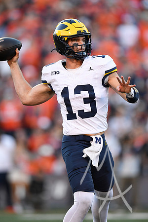 COLLEGE FOOTBALL: OCT 19 Michigan at Illinois