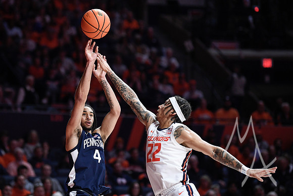 COLLEGE BASKETBALL: JAN 08 Penn State at Illinois
