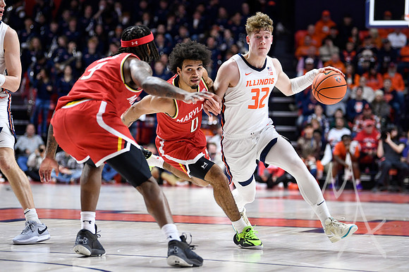 COLLEGE BASKETBALL: JAN 23 Maryland at Illinois