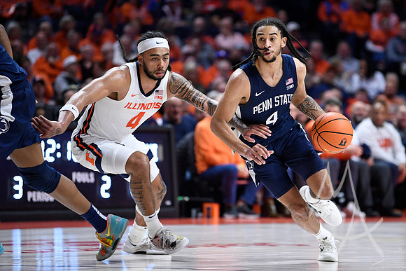 COLLEGE BASKETBALL: JAN 08 Penn State at Illinois