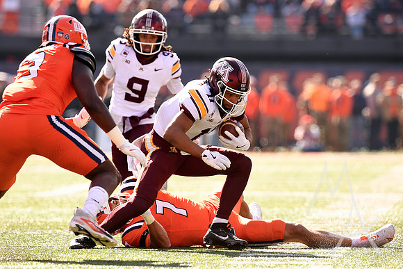 COLLEGE FOOTBALL: NOV 02 Minnesota at Illinois