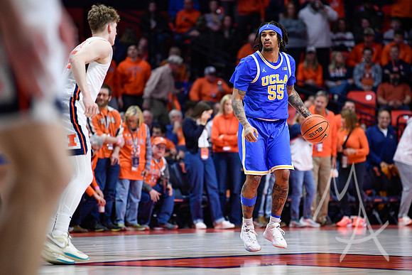 COLLEGE BASKETBALL: FEB 11 UCLA at Illinois