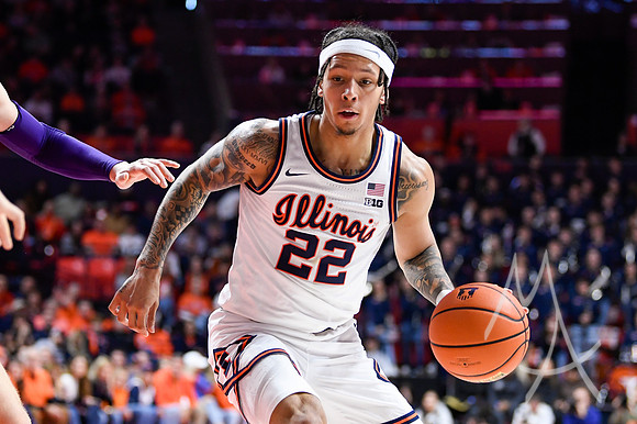 COLLEGE BASKETBALL: JAN 26 Northwestern at Illinois